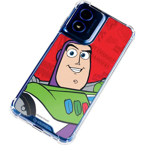 Disney Toy Story Buzz Lightyear Moto G 5G (2024) Clear Case