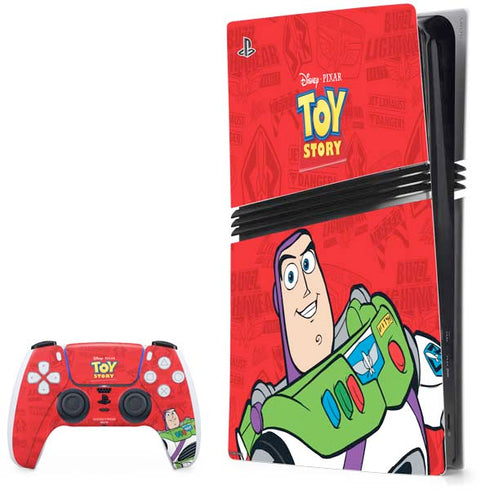 Disney Toy Story Buzz Lightyear PS5 Pro Bundle Skin