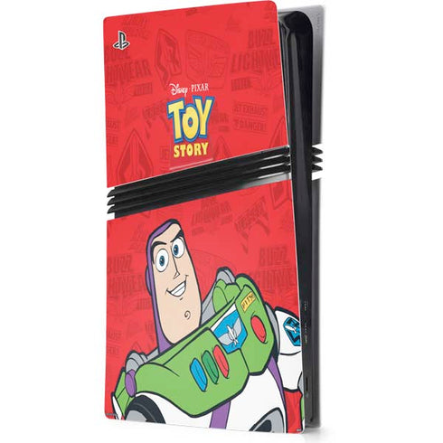 Disney Toy Story Buzz Lightyear PS5 Pro Console Skin