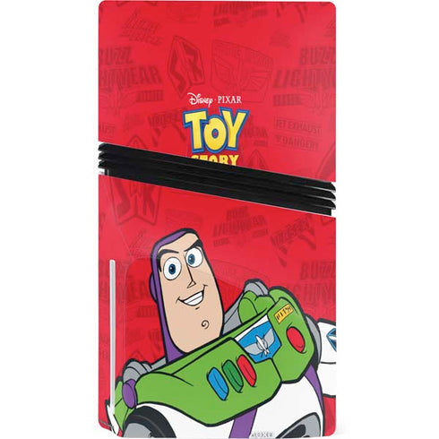 Disney Toy Story Buzz Lightyear PS5 Pro Disk Console Skin