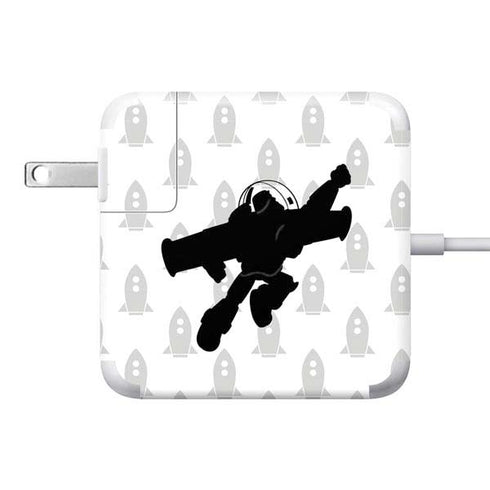 Disney Toy Story Buzz Lightyear Silhouette 85W Power Adapter (15 and 17 inch MacBook Pro Charger) Skin