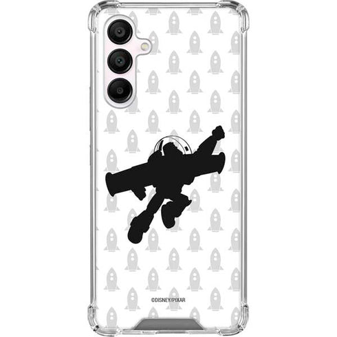 Disney Toy Story Buzz Lightyear Silhouette Galaxy A16 5G Clear Case