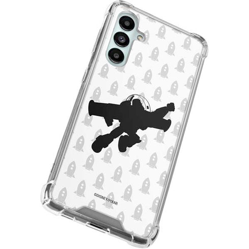 Disney Toy Story Buzz Lightyear Silhouette Galaxy A16 5G Clear Case