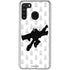 Disney Toy Story Buzz Lightyear Silhouette Galaxy A21 Clear Case