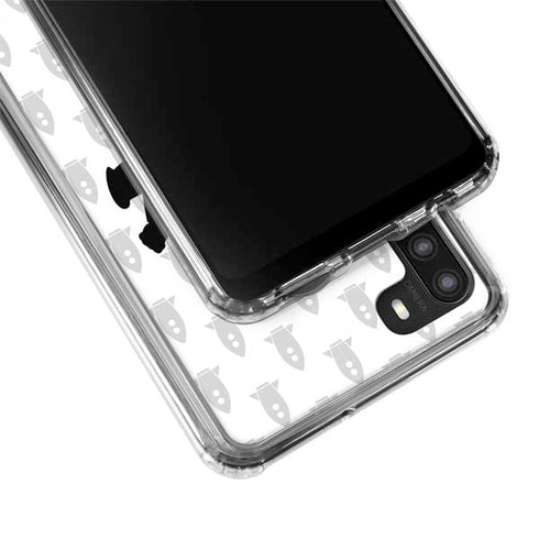 Disney Toy Story Buzz Lightyear Silhouette Galaxy A21 Clear Case