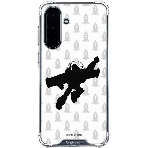 Disney Toy Story Buzz Lightyear Silhouette Galaxy A36 5G Clear Case