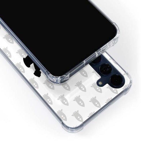 Disney Toy Story Buzz Lightyear Silhouette Galaxy A55 5G Clear Case