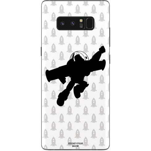 Disney Toy Story Buzz Lightyear Silhouette Galaxy Note 8 Skin
