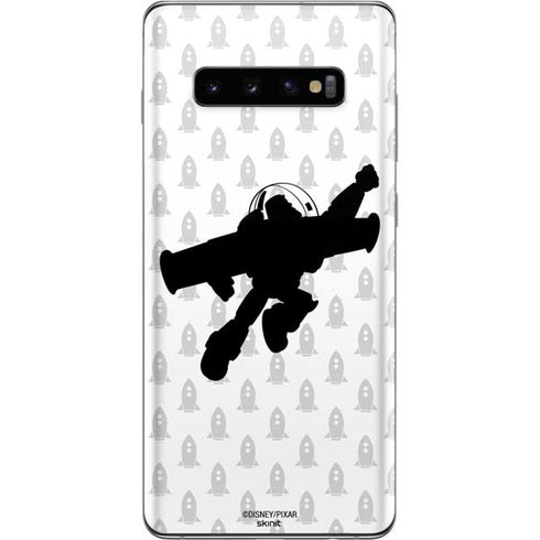 Disney Toy Story Buzz Lightyear Silhouette Galaxy S10 Plus Skin