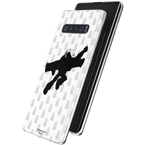 Disney Toy Story Buzz Lightyear Silhouette Galaxy S10 Plus Skin