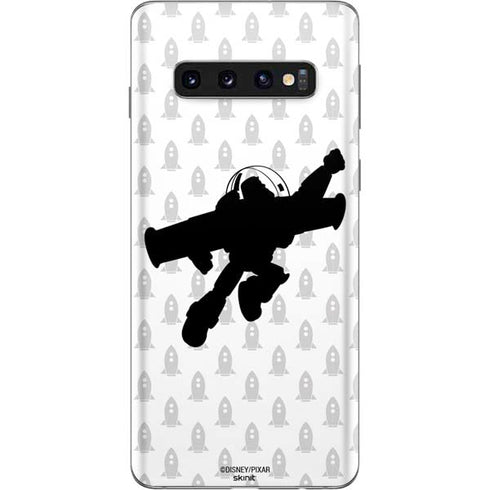 Disney Toy Story Buzz Lightyear Silhouette Galaxy S10 Skin