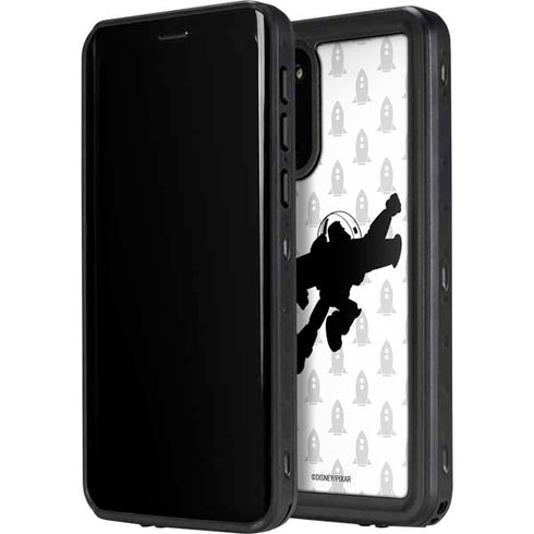 Disney Toy Story Buzz Lightyear Silhouette Galaxy S20 Plus Waterproof Case