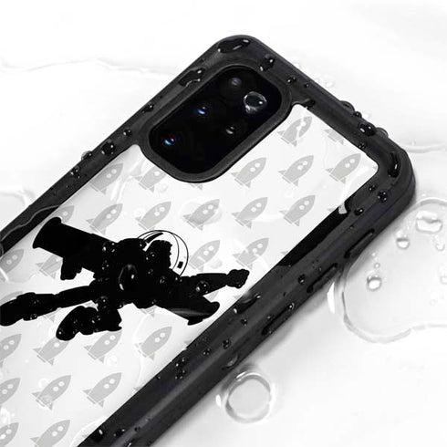 Disney Toy Story Buzz Lightyear Silhouette Galaxy S20 Plus Waterproof Case