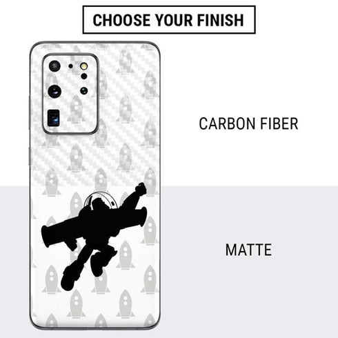 Disney Toy Story Buzz Lightyear Silhouette Galaxy S20 Ultra 5G Skin
