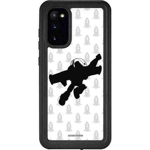 Disney Toy Story Buzz Lightyear Silhouette Galaxy S20 Waterproof Case