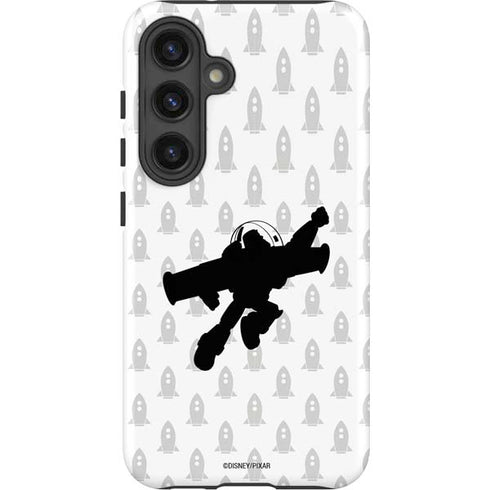 Disney Toy Story Buzz Lightyear Silhouette Galaxy S25 Impact Case