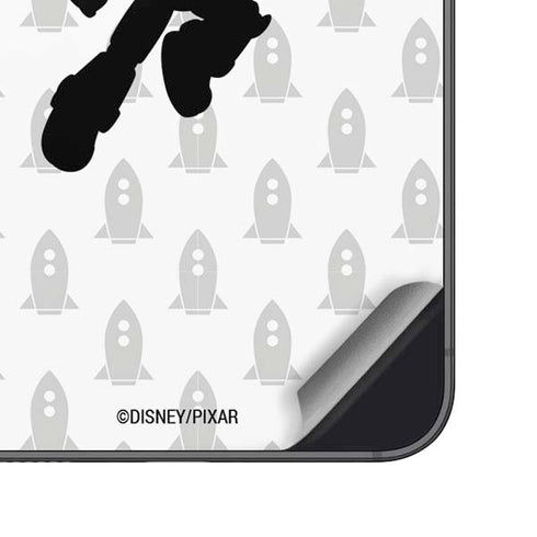 Disney Toy Story Buzz Lightyear Silhouette Galaxy S25 Plus Skin