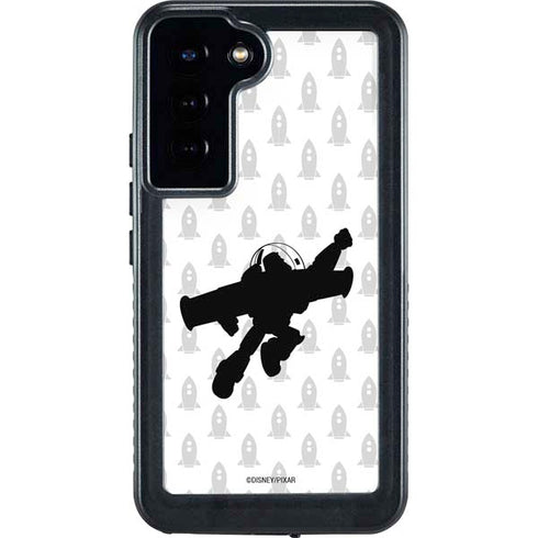 Disney Toy Story Buzz Lightyear Silhouette Galaxy S24 Plus Waterproof Case