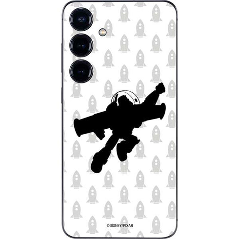 Disney Toy Story Buzz Lightyear Silhouette Galaxy S25 Skin