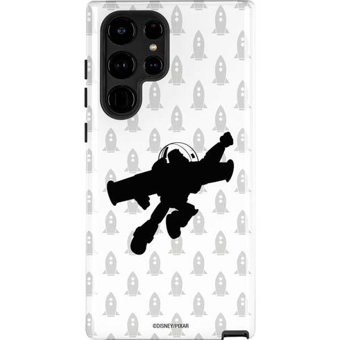 Disney Toy Story Buzz Lightyear Silhouette Galaxy S25 Ultra Impact Case