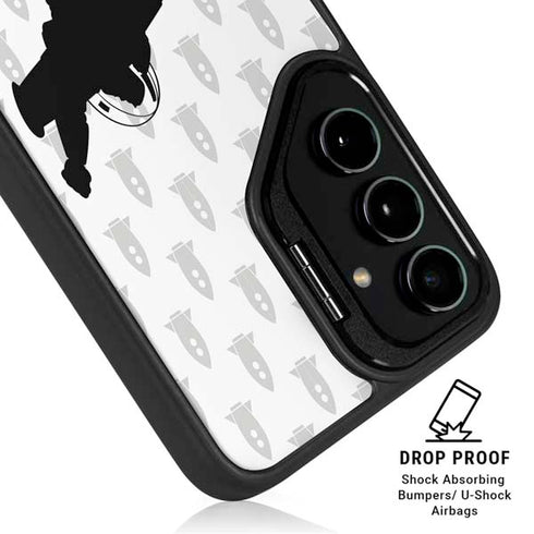 Disney Toy Story Buzz Lightyear Silhouette Galaxy S25 Ultra Kickstand Case