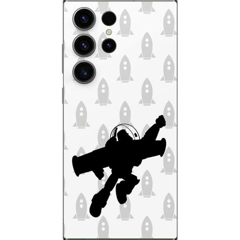 Disney Toy Story Buzz Lightyear Silhouette Galaxy S25 Ultra Skin