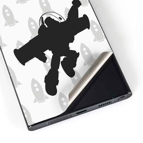 Disney Toy Story Buzz Lightyear Silhouette Galaxy S25 Ultra Skin