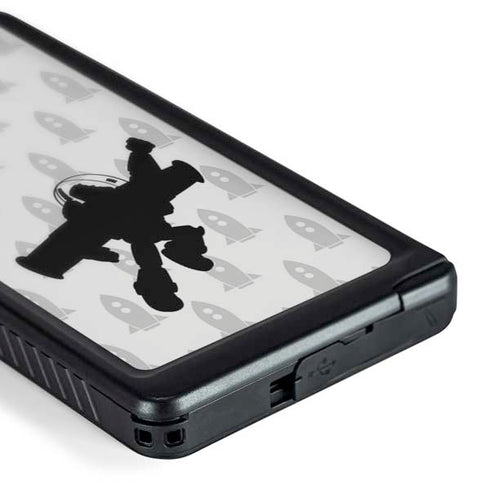 Disney Toy Story Buzz Lightyear Silhouette Galaxy S24 Ultra Waterproof Case