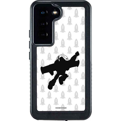 Disney Toy Story Buzz Lightyear Silhouette Galaxy S24 Waterproof Case
