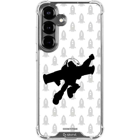 Disney Toy Story Buzz Lightyear Silhouette Galaxy S26 Clear Case