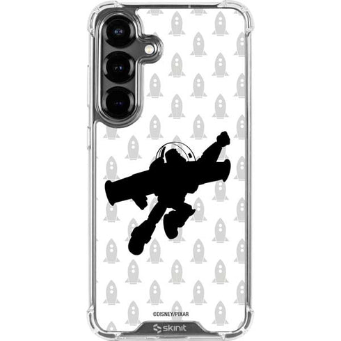 Disney Toy Story Buzz Lightyear Silhouette Galaxy S26 Plus Clear Case