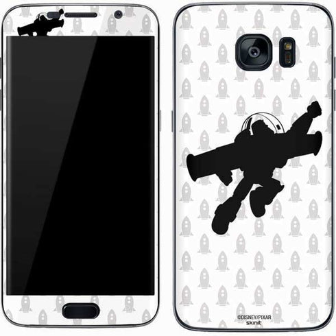 Disney Toy Story Buzz Lightyear Silhouette Galaxy S7 Skin