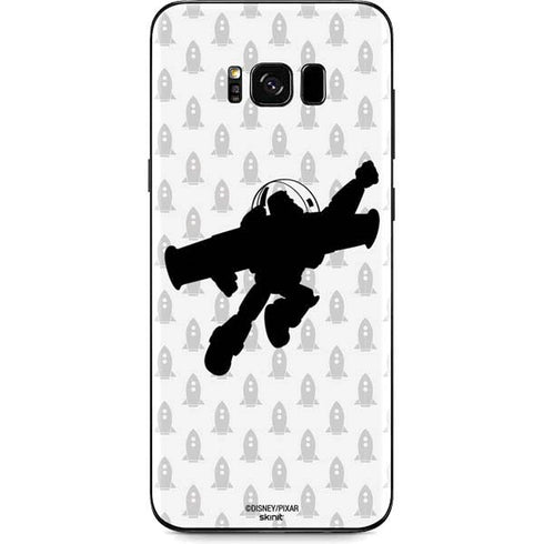 Disney Toy Story Buzz Lightyear Silhouette Galaxy S8 Skin