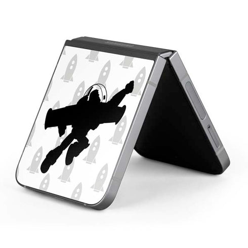 Disney Toy Story Buzz Lightyear Silhouette Galaxy Z Flip6 Skin