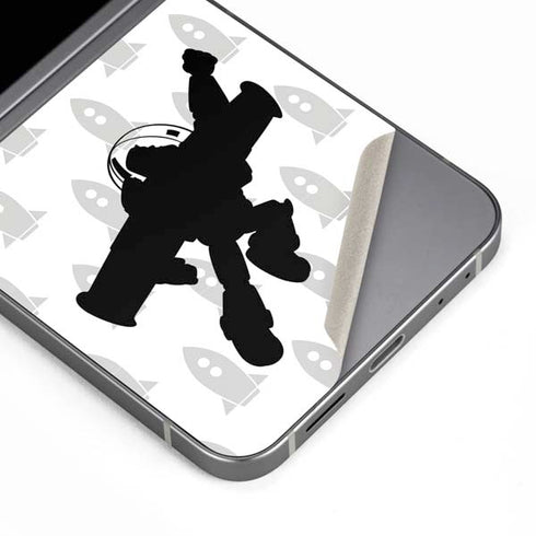 Disney Toy Story Buzz Lightyear Silhouette Galaxy Z Flip6 Skin