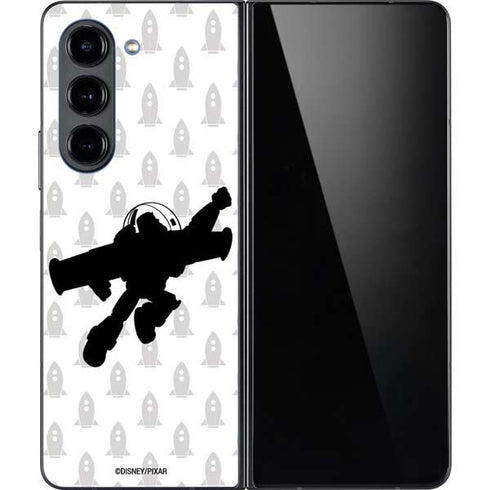 Disney Toy Story Buzz Lightyear Silhouette Galaxy Z Fold5 5G Skin