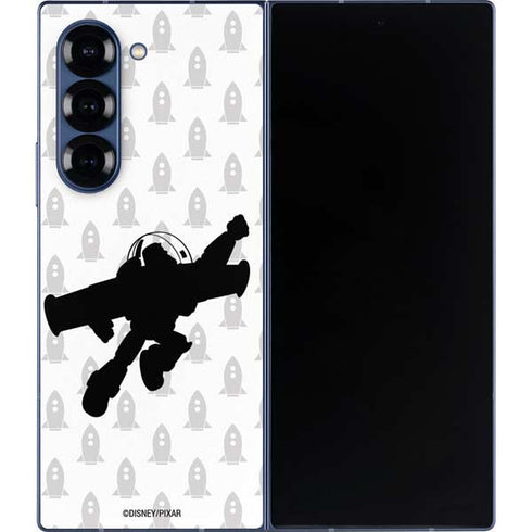 Disney Toy Story Buzz Lightyear Silhouette Galaxy Z Fold6 Skin