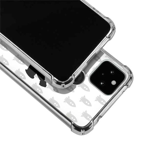 Disney Toy Story Buzz Lightyear Silhouette Google Pixel 5 Clear Case