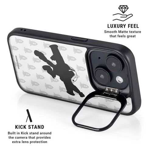 Disney Toy Story Buzz Lightyear Silhouette iPhone 14 Plus Kickstand Case