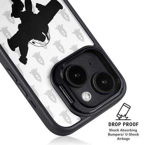 Disney Toy Story Buzz Lightyear Silhouette iPhone 15 Plus Kickstand Case