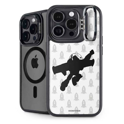 Disney Toy Story Buzz Lightyear Silhouette iPhone 15 Pro Kickstand Case