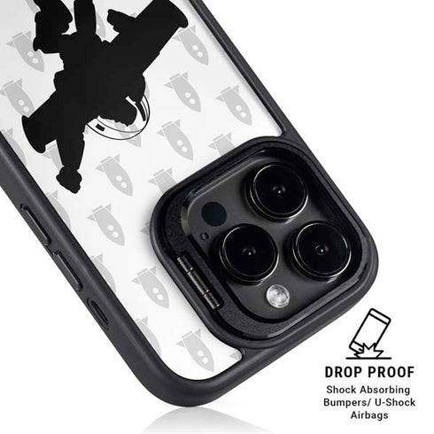Disney Toy Story Buzz Lightyear Silhouette iPhone 15 Pro Kickstand Case