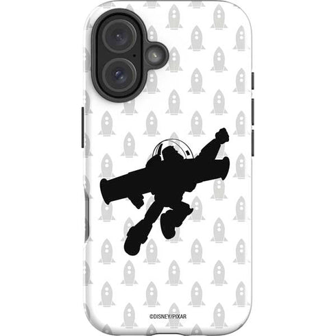 Disney Toy Story Buzz Lightyear Silhouette iPhone 16 Impact Case