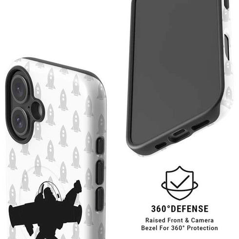 Disney Toy Story Buzz Lightyear Silhouette iPhone 16 Magsafe Impact Case