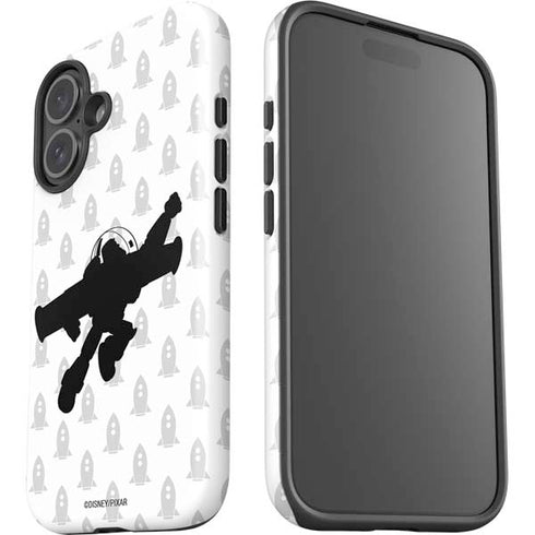 Disney Toy Story Buzz Lightyear Silhouette iPhone 16 Plus Impact Case