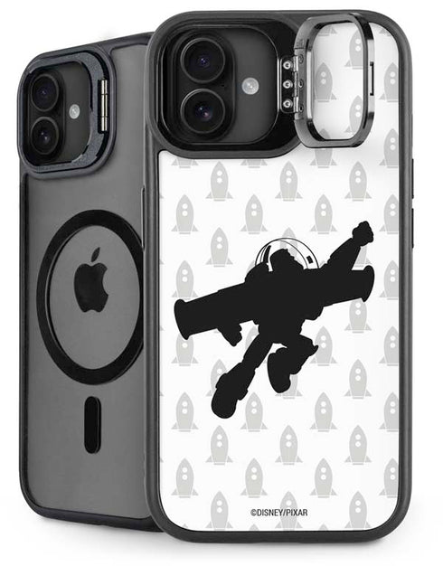 Disney Toy Story Buzz Lightyear Silhouette iPhone 16 Plus Kickstand Case