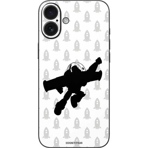 Disney Toy Story Buzz Lightyear Silhouette iPhone 16 Plus Skin