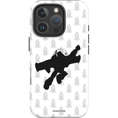 Disney Toy Story Buzz Lightyear Silhouette iPhone 16 Pro Impact Case