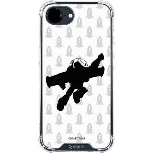 Disney Toy Story Buzz Lightyear Silhouette iPhone 16e Clear Case