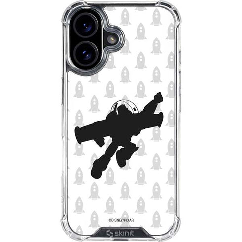 Disney Toy Story Buzz Lightyear Silhouette iPhone 17 Clear Case